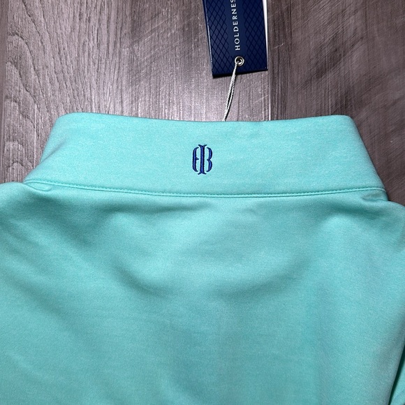 Holderness & Bourne Dry Luxe Performance Tailored Fit Quarter Zip - Large - Picture 5 of 7